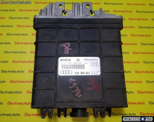 ECU Calculator motor AUDI A6 1.9, tdi 028906021J 0281001258/259