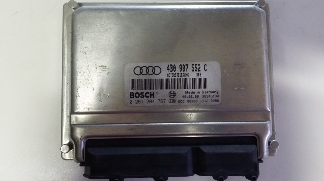 ECU Calculator motor Audi A6 2.4 4B0907552C