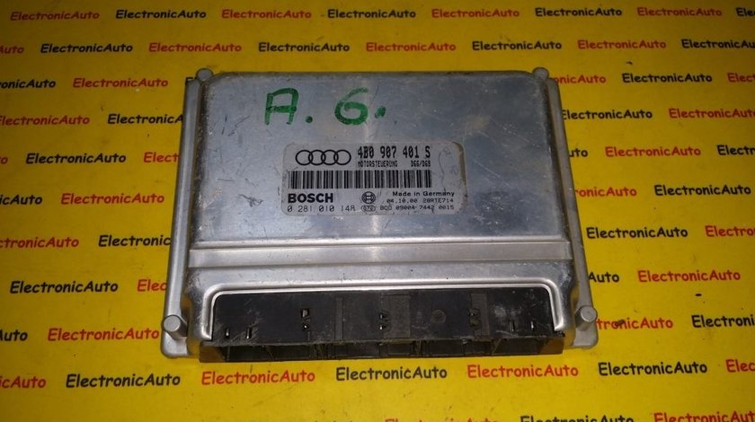 ECU Calculator motor Audi A6 2.5 tdi 0281010148, 4B0907401S