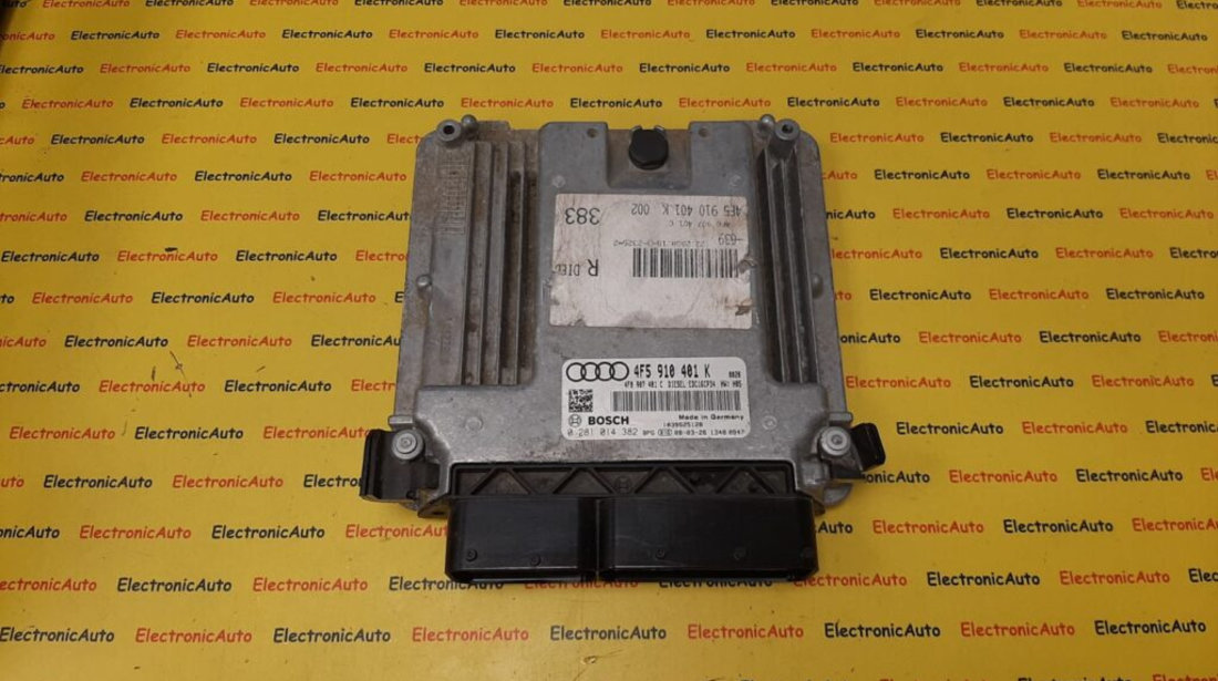 ECU Calculator motor Audi A6 2.7TDI 4F5910401K, 0281014382