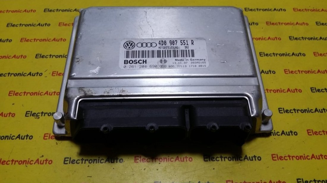 ECU Calculator motor Audi A6 2.8 0261204690, 4D0907551R