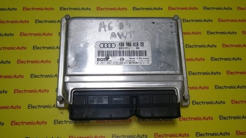 ECU Calculator motor Audi A6 4B0906018DB, 0261207635, ME75,