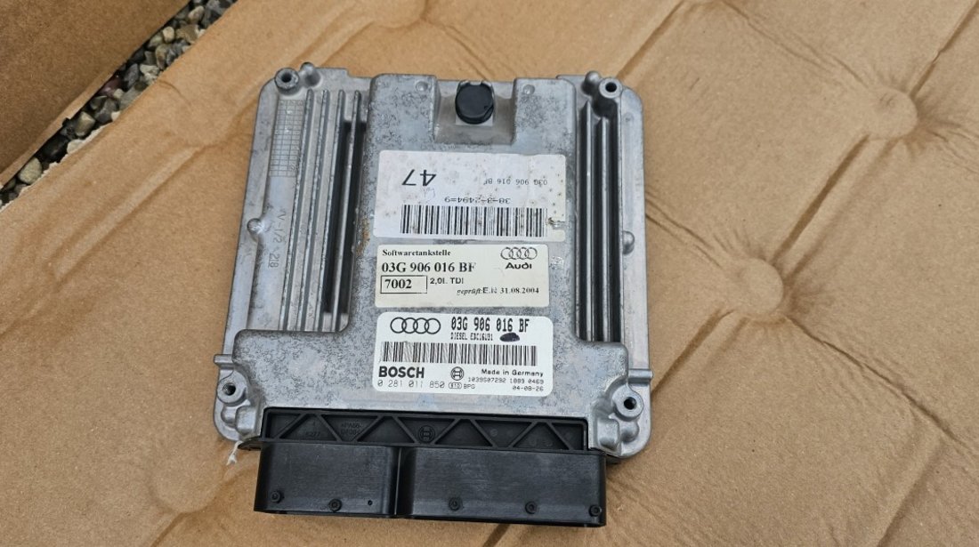 Ecu Calculator motor AUDI A6 4F C6 2.0 TDI BLB 2005 2006 2007 2008