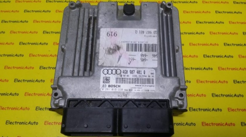 ECU Calculator Motor Audi A6, A7, 0281019320, 4G0907401Q