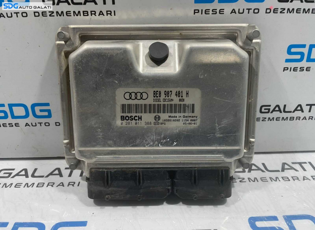 ECU Calculator Motor Audi A6 C5 2.5 TDI V6 BCZ 2001 - 2005 Cod 8E0907401H 0281011388 [C1807]