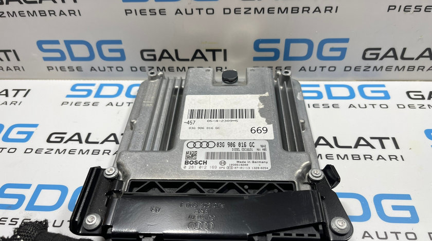 ECU Calculator Motor Audi A6 C6 2.0 TDI BRE 2005 - 2008 Cod 03G906016GC 0281012169