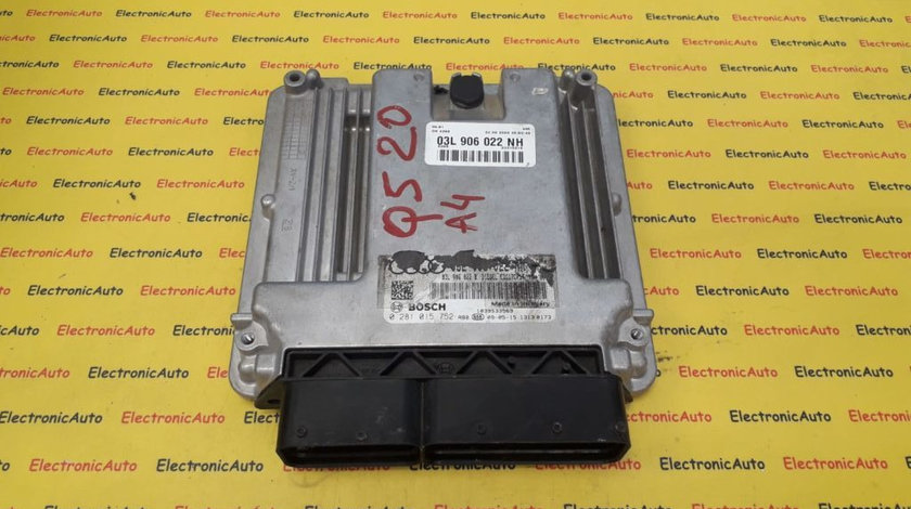 ECU Calculator motor Audi Q5 2.0TDI 0281015752, 03L906022NH