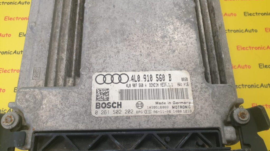 ECU Calculator motor Audi Q7 4.2, 0261s02202, 4L0910560B