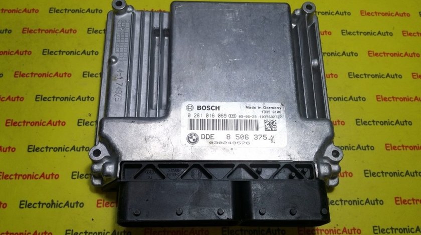 ECU Calculator motor Bmw 118D 0281016069, DDE8506375