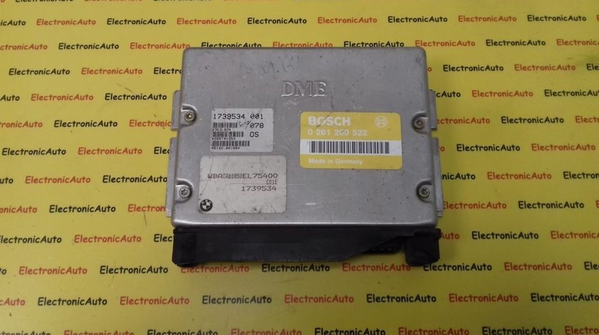 ECU Calculator Motor BMW 316i, 0261200522, 1739534