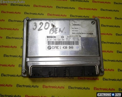 ECU Calculator motor Bmw 318, 0261204420, 1430940,