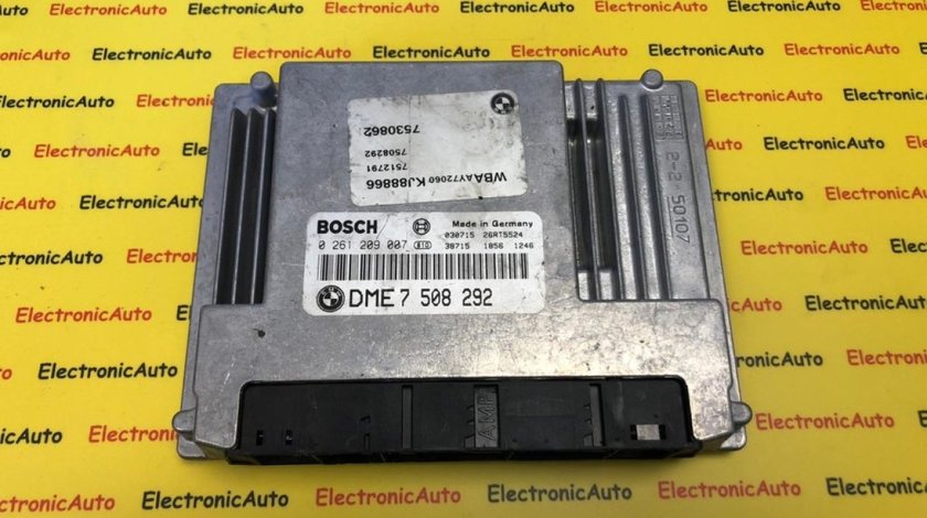 ECU Calculator Motor BMW 318Ti, 0261209007, DME7508292