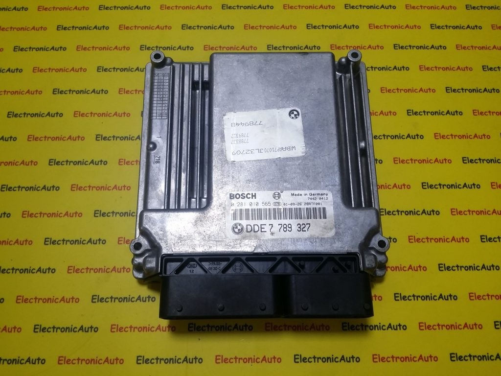 ECU Calculator motor Bmw 320D 0281010565, 7789327