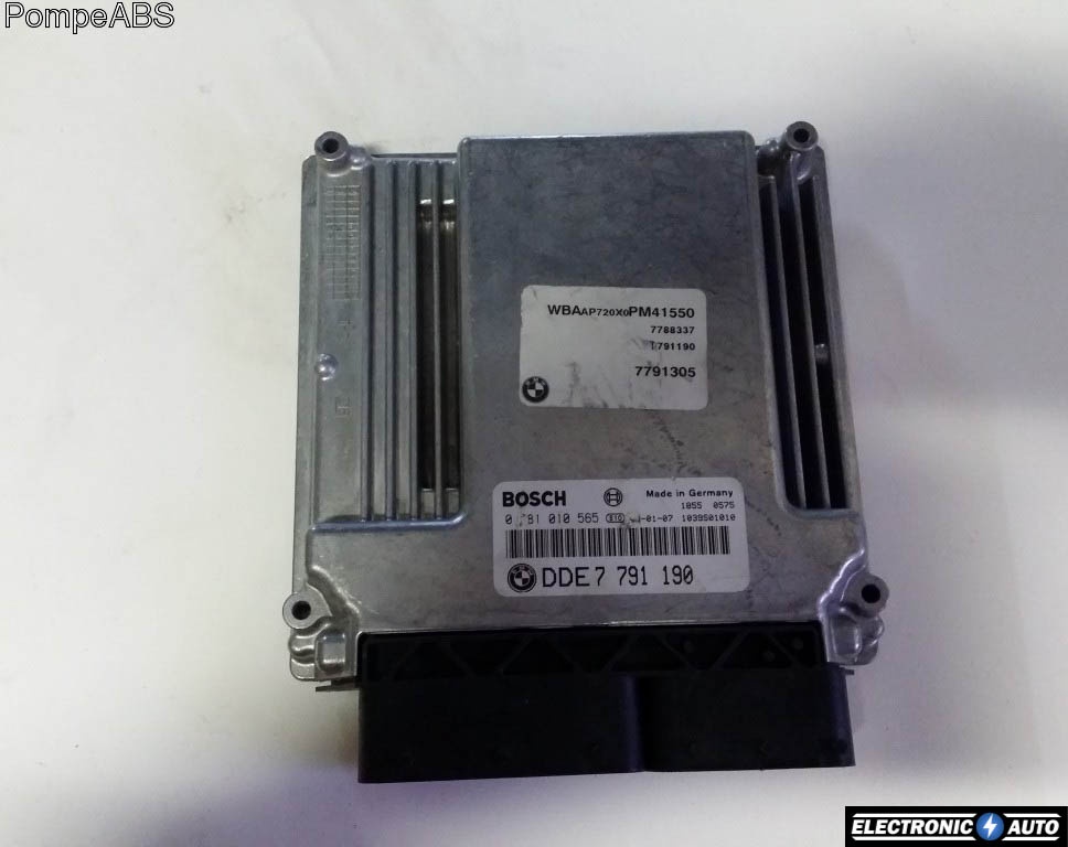 ECU Calculator motor Bmw 320D 0281010565 DDE7791190