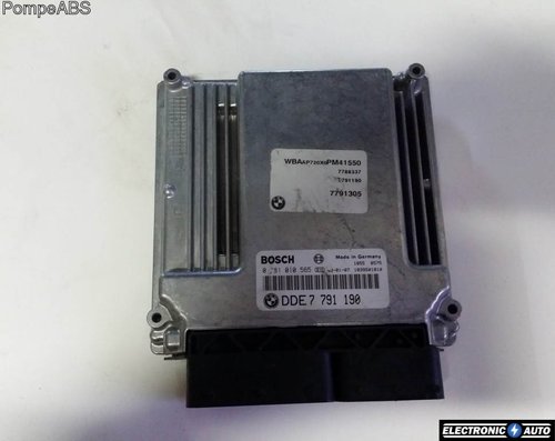 ECU Calculator motor Bmw 320D 0281010565 DDE7791190