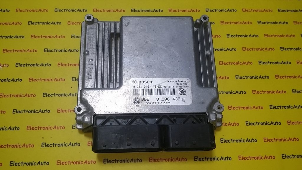 ECU Calculator motor Bmw 320D, 0281016110, DDE8506438,