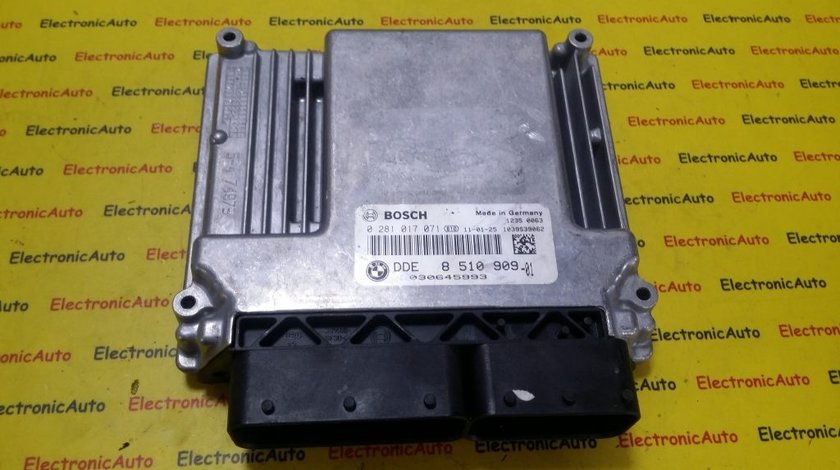 ECU Calculator motor Bmw 320D 0281017071, DDE8510909