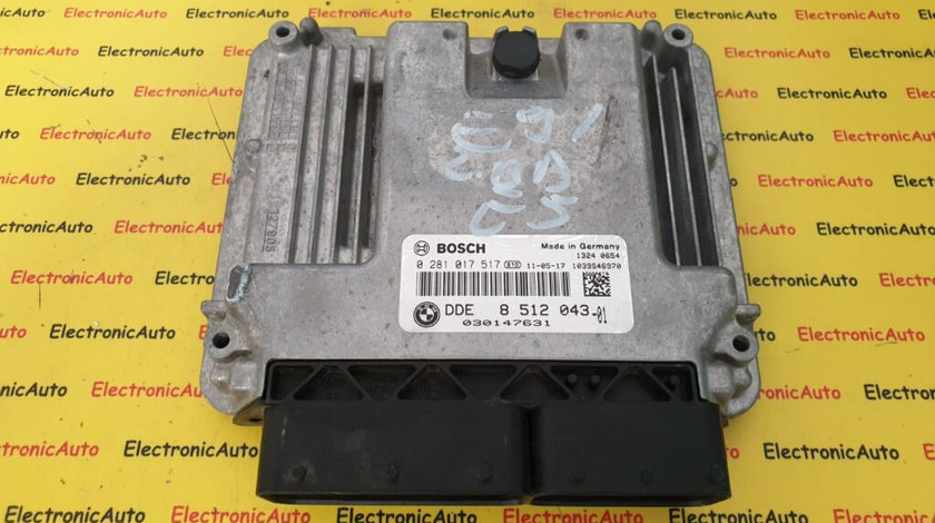 ECU Calculator motor BMW 320D, 0281017517, DDE8512043