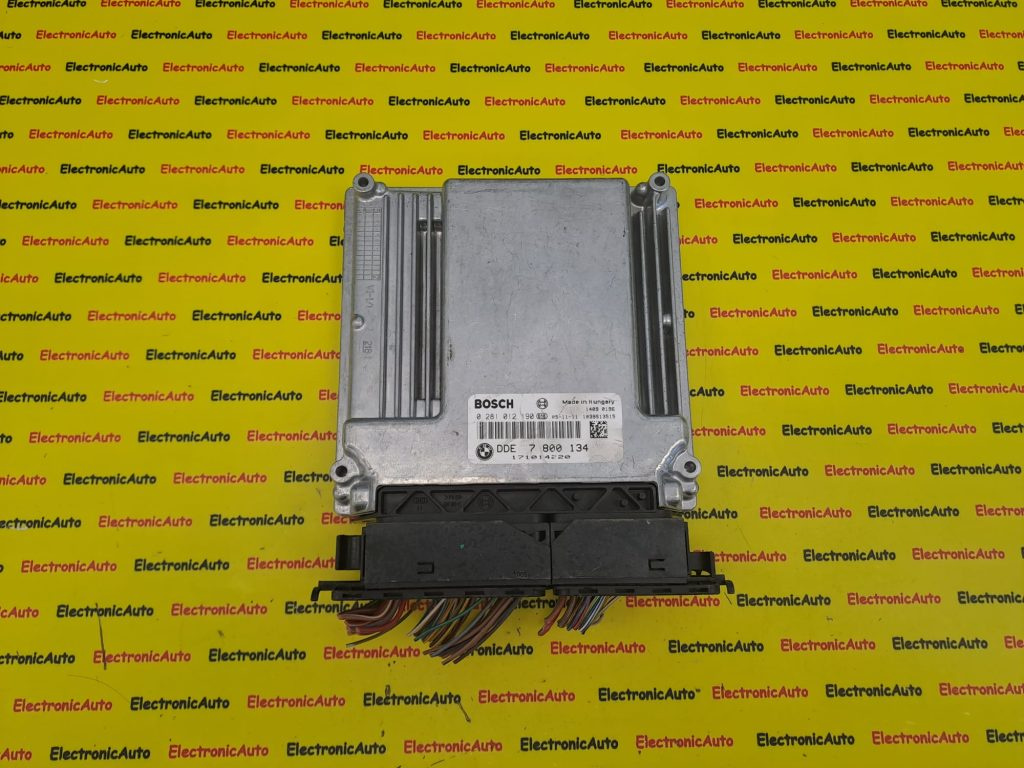 ECU Calculator motor Bmw 525 d, DDE 7800134, 0281012190,