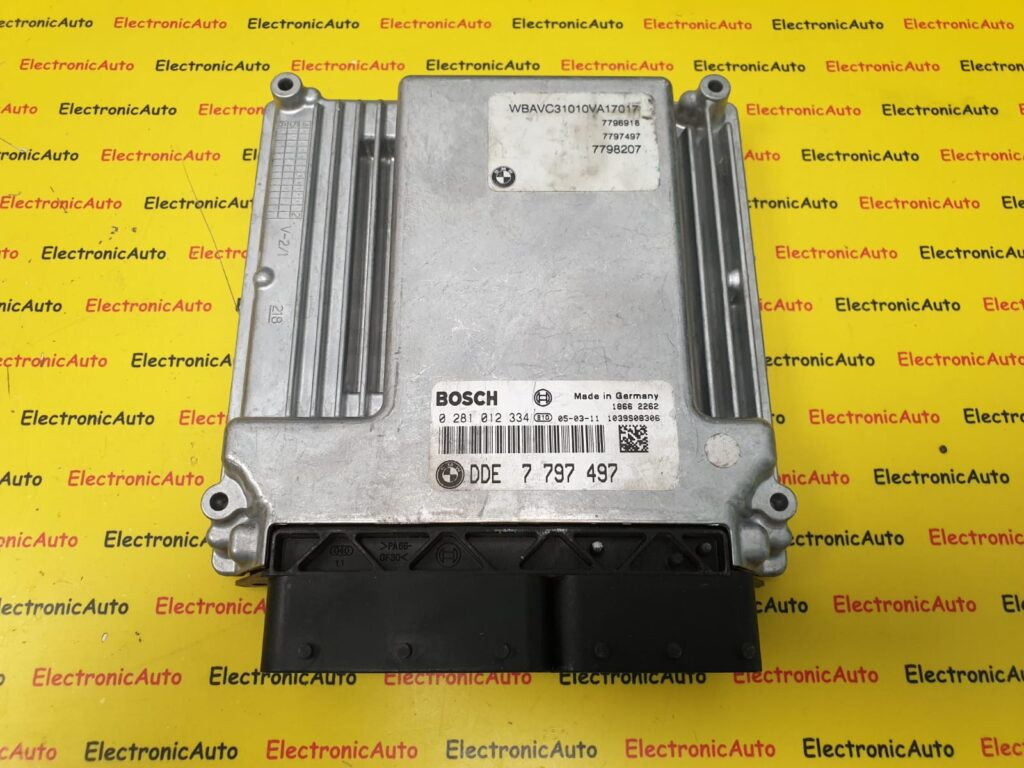ECU Calculator motor Bmw, DDE7797497, 0281012334