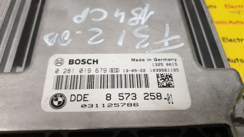 ECU Calculator Motor BMW (F31), 0281019679, DDE 8573258,