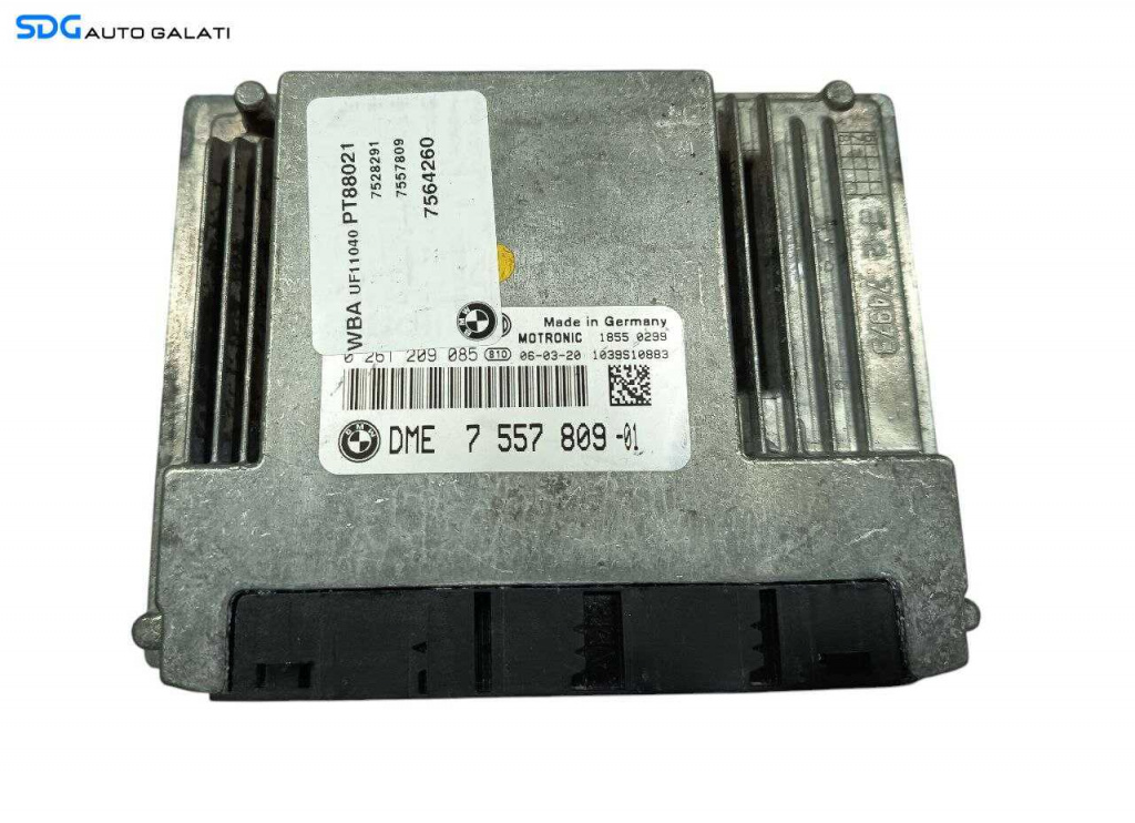 ECU Calculator Motor BMW Seria 1 E81 E82 E87 E88 1.6 N45B16A 2004 - 2013 Cod 7557809 [L6701]