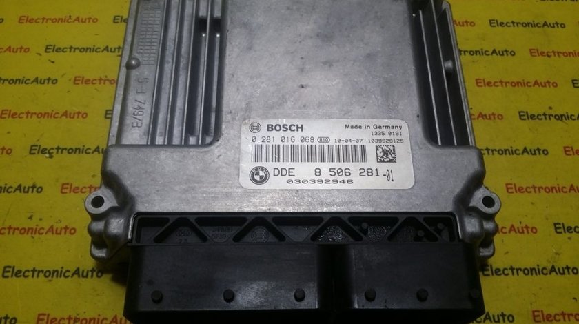 ECU Calculator motor BMW SERIA 3 E90, 91 0281016068