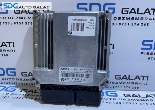 ECU Calculator Motor BMW Seria 3 E90 E91 320 2.0 D M47 2004 - 2011 Cod 7803373 0281013501 7804425 [M...