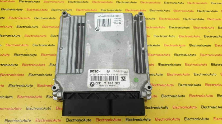 ECU Calculator Motor BMW serie 3 E90, 7803372, 0281013502