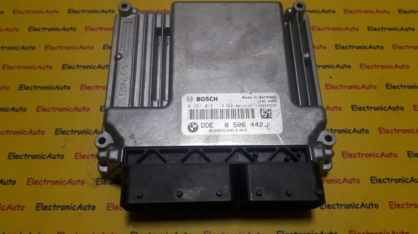 ECU Calculator motor BMW X1 0281016114, DDE8506442