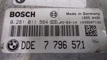 ECU Calculator Motor BMW X3 2.0 d, 0281011564, DDE...