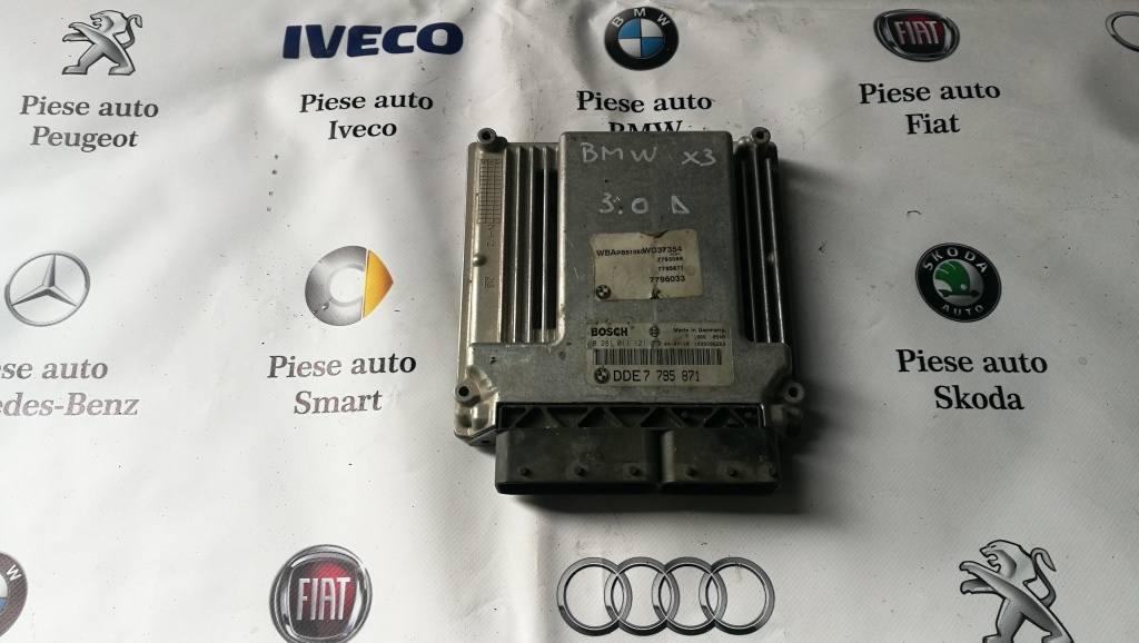 ECU Calculator motor Bmw X3 3.0D 0281011121 DDE7795871 EDC16C1 E83