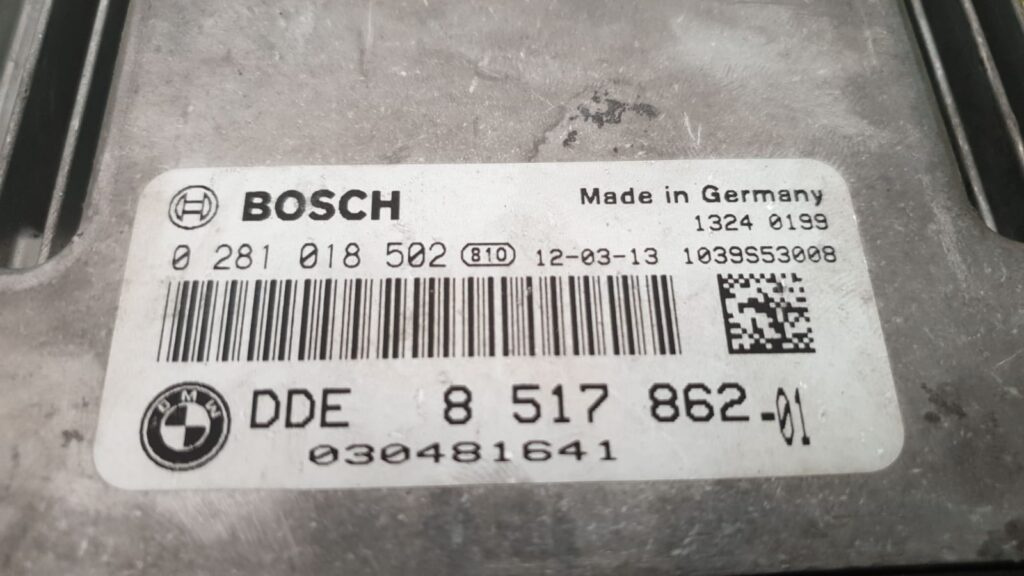 ECU Calculator Motor BMW X3 (F25), DDE8517862, 0281018502