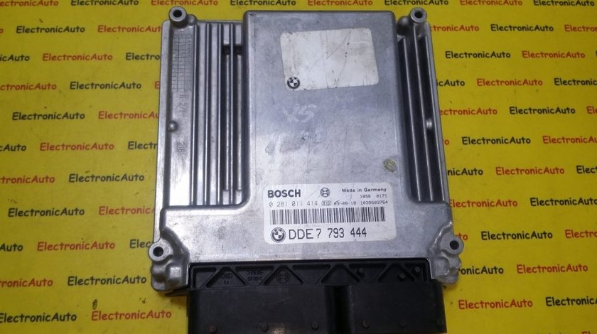 ECU Calculator motor Bmw X5 3.0 d 0281011414, DDE7793444