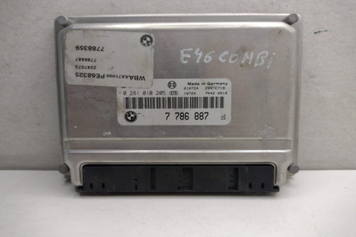 ECU Calculator Motor Bosch 0281010205 / 7786887 / 28RTE718 BMW Seria 3 E46 [1997 - 2003]