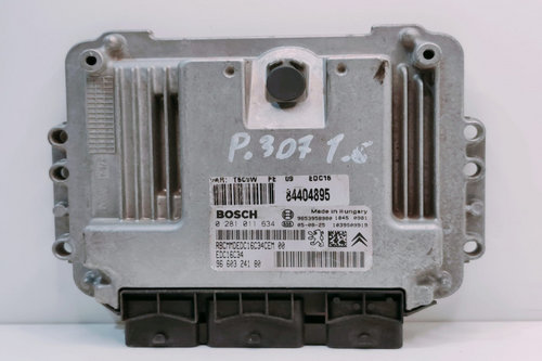 ECU Calculator Motor Bosch 0281011634 Peugeot 307 [2001 - 2005]