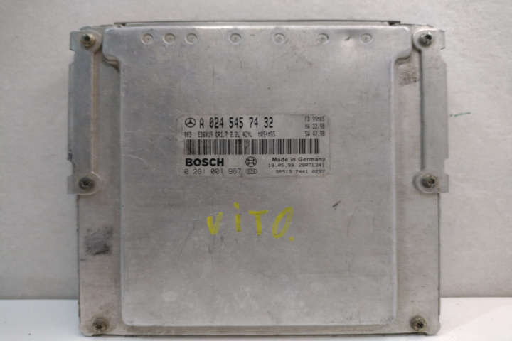 ECU Calculator Motor Bosch A0245457432 / 0281001987 Mercedes-Benz Vito W638 [1996 - 2003]