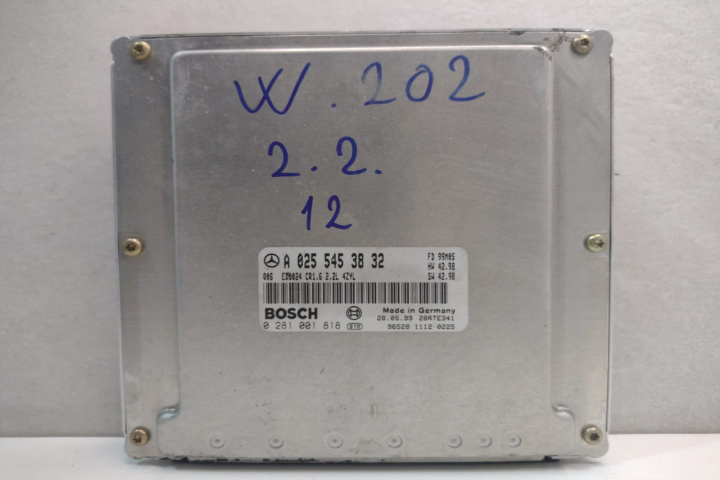 ECU Calculator Motor Bosch A0255453832 / 0281001818 Mercedes-Benz C-Class W203/S203/CL203 [2000 - 2004]