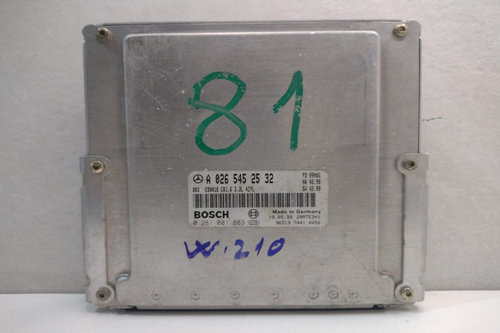 ECU Calculator Motor Bosch A0265452532 / 0281001883 Mercedes-Benz E-Class W210/S210 [facelift] [1999...