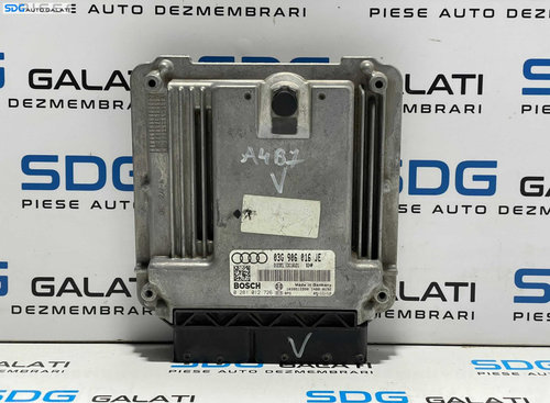 ECU Calculator Motor Bosch Audi A4 B7 2.0 TDI 2004 - 2008 Cod 03G906016JE 0281012726 [L2925]