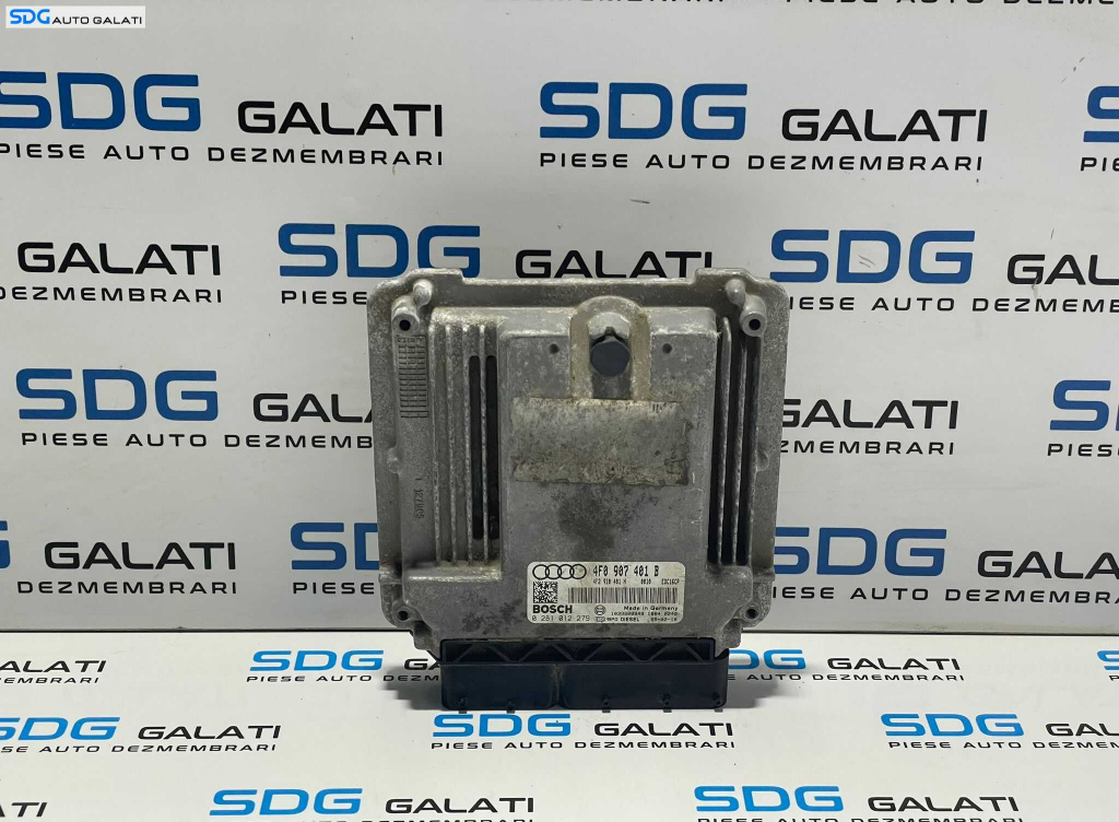 ECU Calculator Motor Bosch Audi A6 C6 4F 2005 - 2011 Cod 4F0907410B 4F2910401H 0281012279 [L2513]