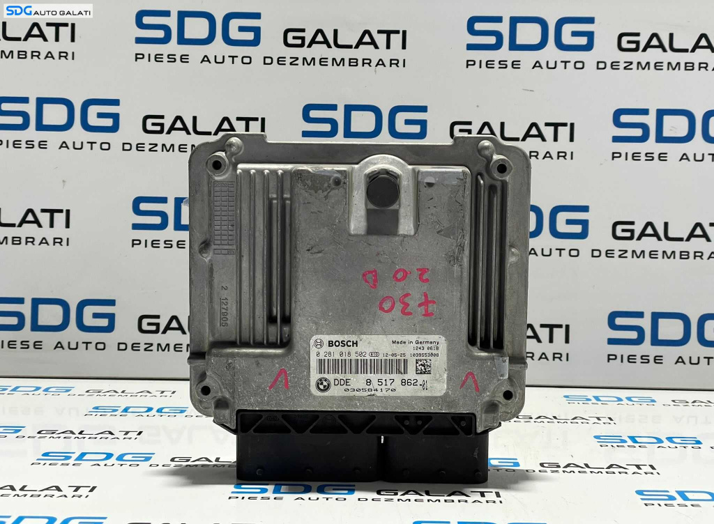ECU Calculator Motor Bosch BMW Seria 3 F30 F31 2.0 N47 2011 - 2018 Cod 8517862 0281018502 [L2803]