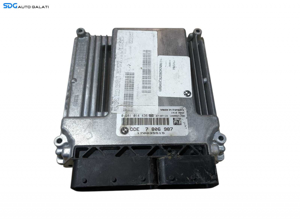 ECU Calculator Motor Bosch BMW Seria 5 2.5 3.0 Diesel 2003 - 2010 Cod 7806987 0281014436 [LR1636] [LR1637]