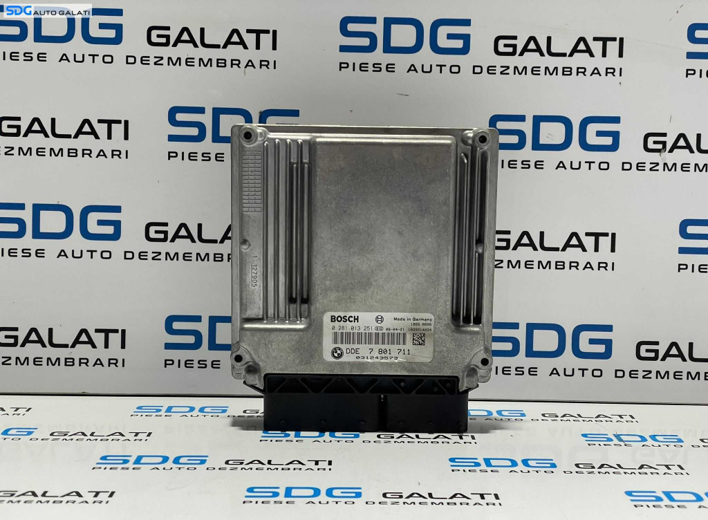 ECU Calculator Motor Bosch BMW X3 E83 2003 - 2010 2.0 M47 2004 - 2011 Cod 7801711 0281013251 [L2762] [L2763]