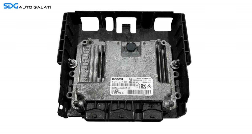 ECU Calculator Motor Bosch Citroen C3 1.6 HDI 2002 - 2009 Cod 9663755480 0281013868 [L6004] [L6005]