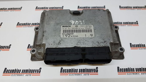 ECU Calculator Motor BOSCH FIAT STILO, 0281011553, 55198058,