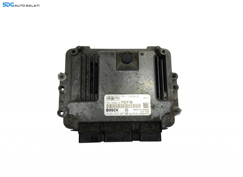 ECU Calculator Motor Bosch Ford C-Max 2 1.6 TDCI 2004 - 2010 Cod 7M51-12A650-UB 0281012487 [LC2131] [LC2132]