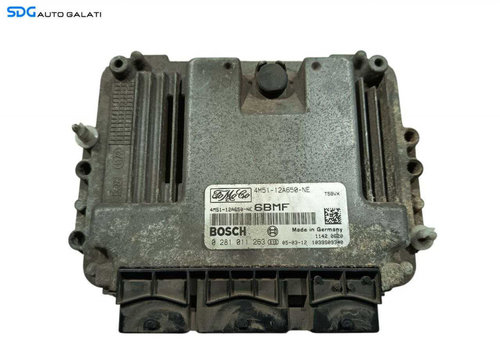 ECU Calculator Motor Bosch Ford Focus 2 1.6 TDCI 2004 - 2010 Cod 4M51-12A650-NE 0281011263 [L6716] [...