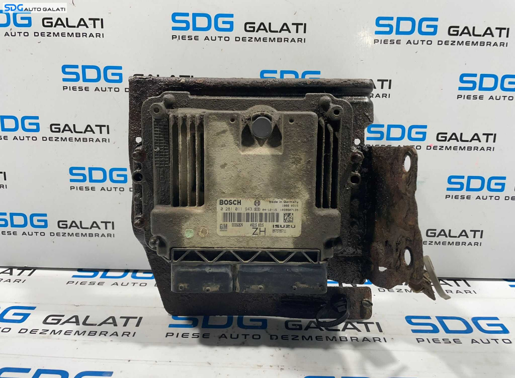 ECU Calculator Motor Bosch ISUZU Opel Astra H 1.7 CDTI 2004 - 2010 Cod 55556829 0281011943 [L4187] [L4188]