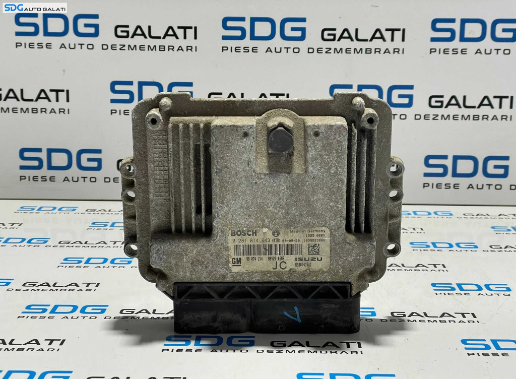 ECU Calculator Motor Bosch Isuzu Opel Astra H 1.7 CDTI 2004 - 2010 Cod 98074154 0281014643 [L2809]
